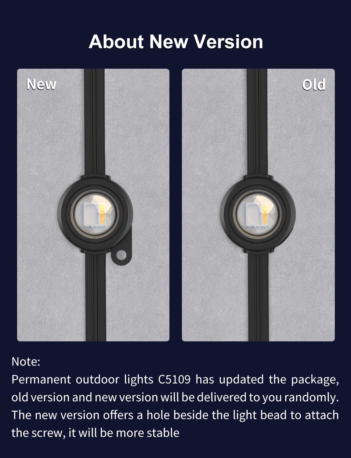 APPECK Permanent Outdoor Lights 100ft with 72 LEDs, DIY Scene Modes, Smart RGBW String Lights Waterproof, App & Remote Control for Christmas, Holidays, Compatible with Alexa, Google, Black