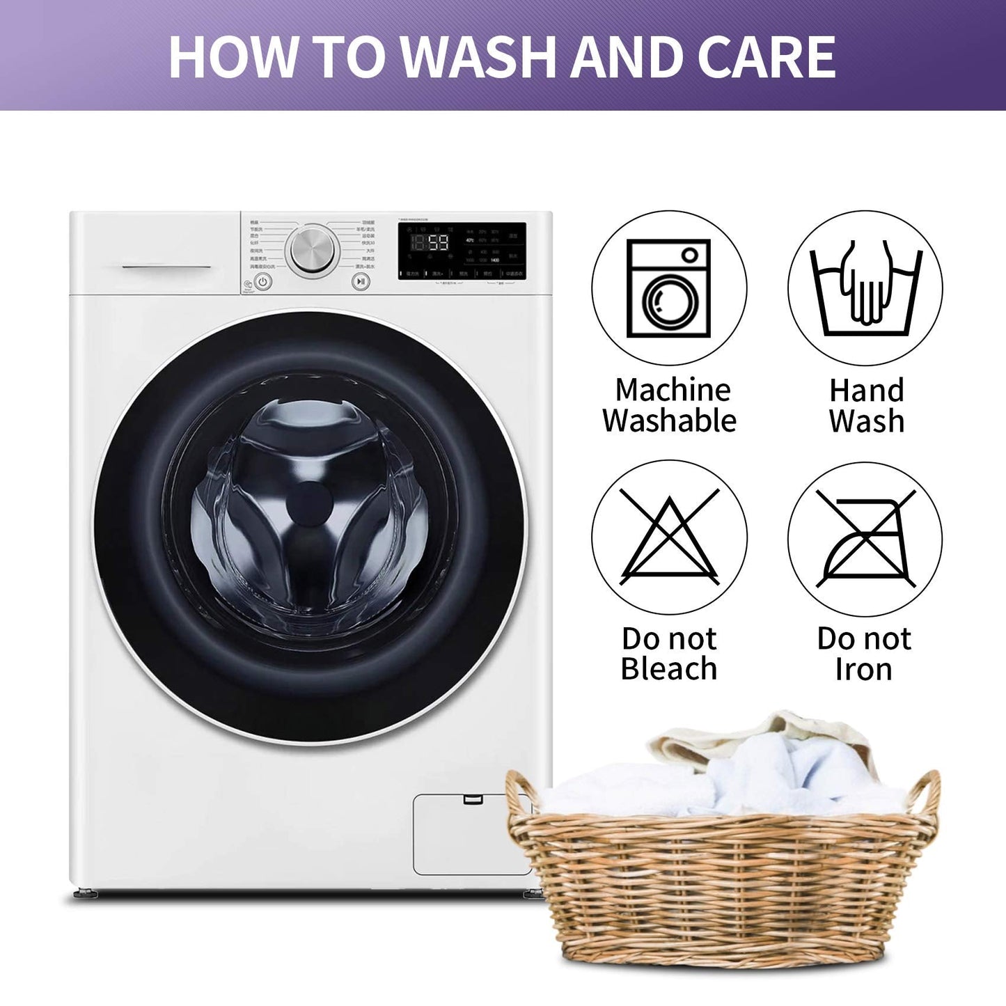 Joccun Chair Covers for Dining Room Set of 4, Dining Chair Slipcovers Stretch Dining Room Chair Covers Seat Protector,Washable Parsons Chair Cover for Home,Banquet(Classic Blue,4 Pack)