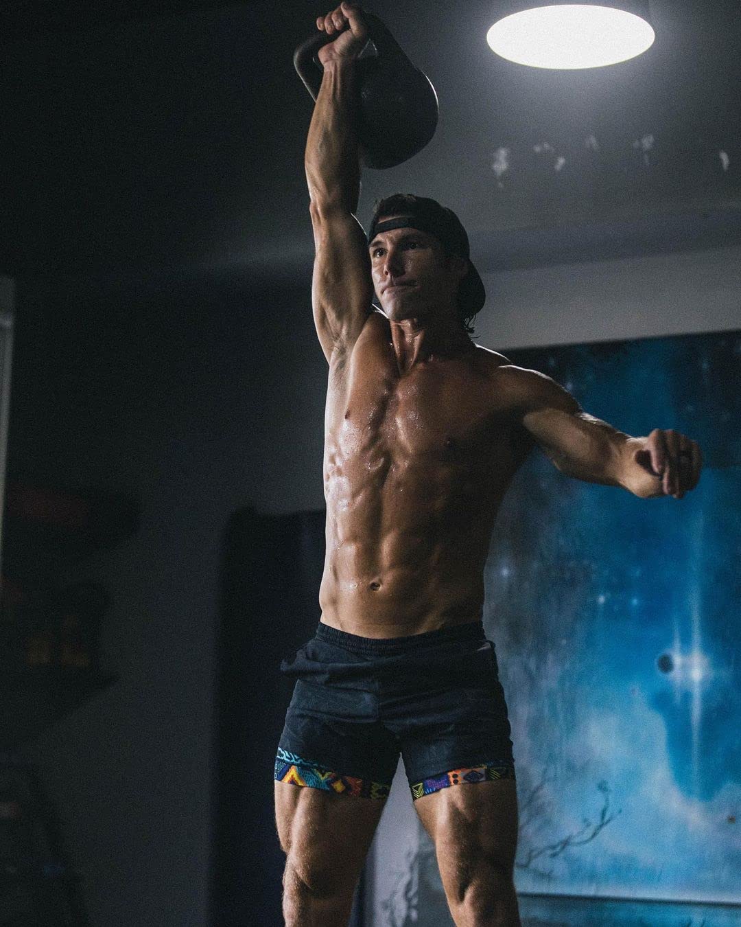 maamgic Mens 5" Gym Running Shorts for Men 2 in 1 Quick Dry Workout Athletic Shorts Totem Gray Large