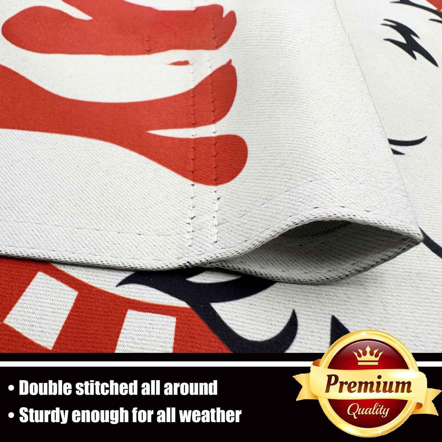 Merry Christmas Garden Flag 12x18 inch Outdoor-Double Sided Christmas Santa Claus Flag Vivid Color Polyester Yard Flags