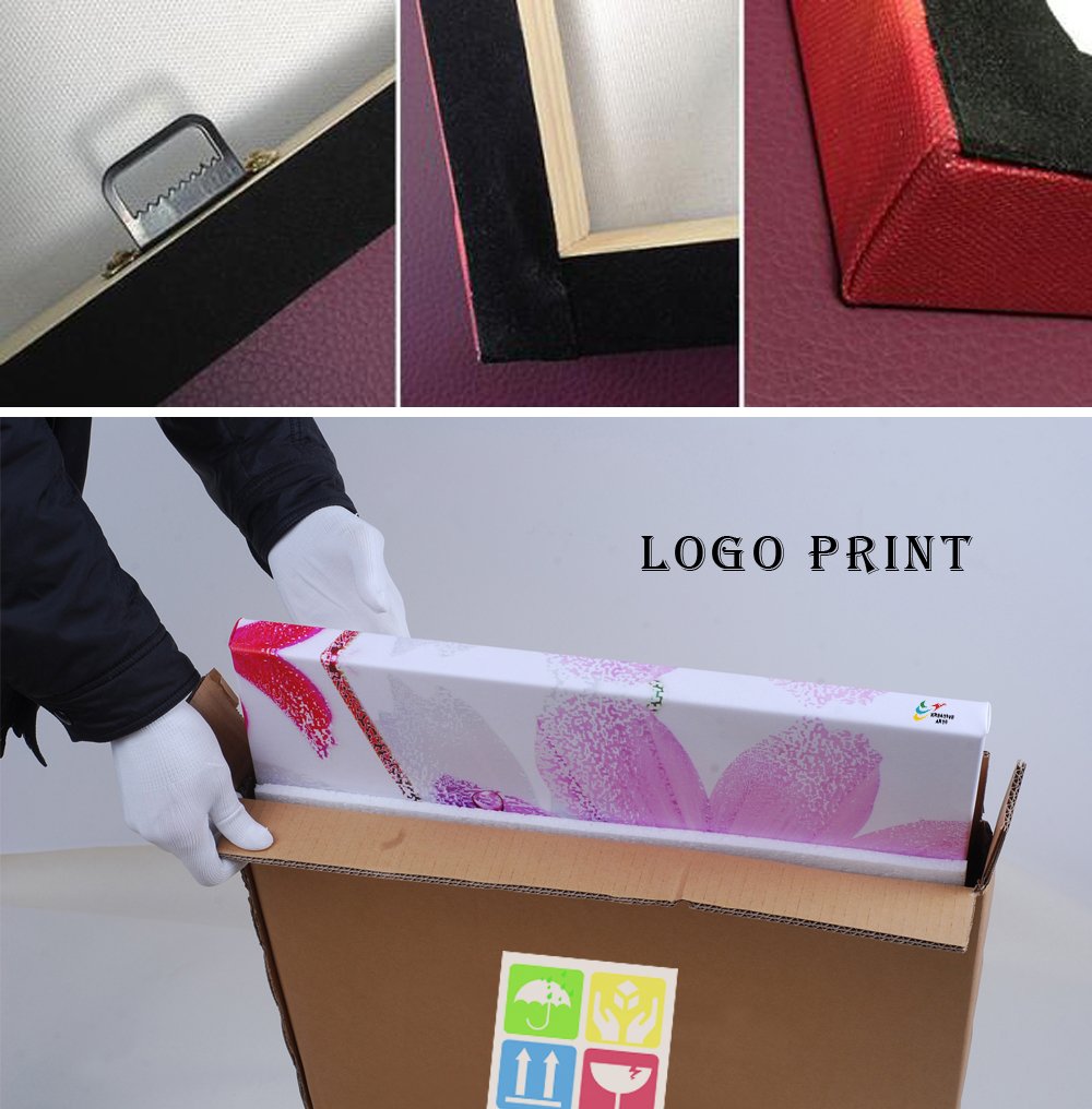 KREATIVE ARTS Canvas Print Wall Art Painting Contemporary Blue Tree In Black And White Style Fall Landscape Picture Modern Giclee Stretched And Framed Artwork (Large Size 60x32inch)