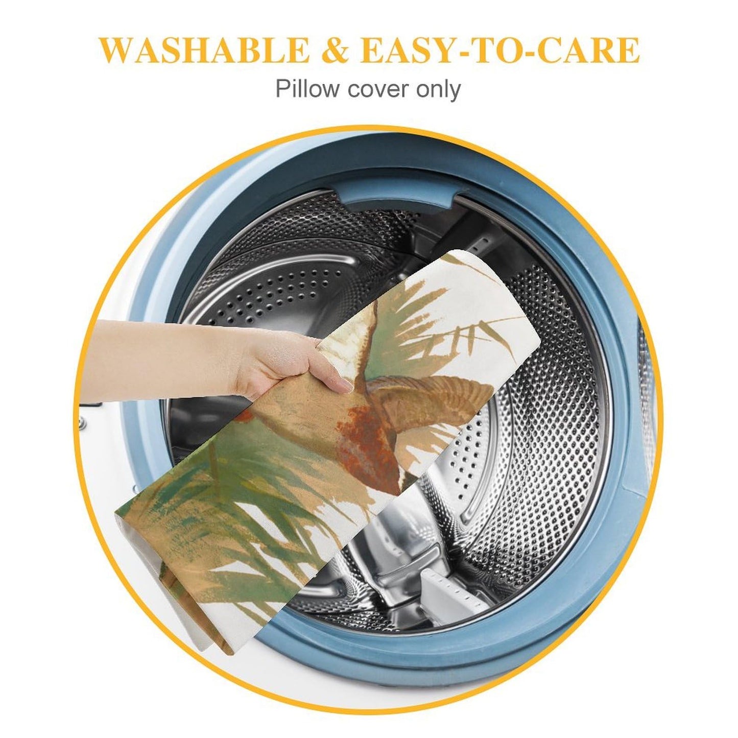 Mallard Duck Luxury Velvet Pillow Cover 18x18 Inch Decorative Cushion Cases with Unique Bright Prints - Soft Comfortable & Hypoallergenic - Perfect for Sofa Bed and Home Decor