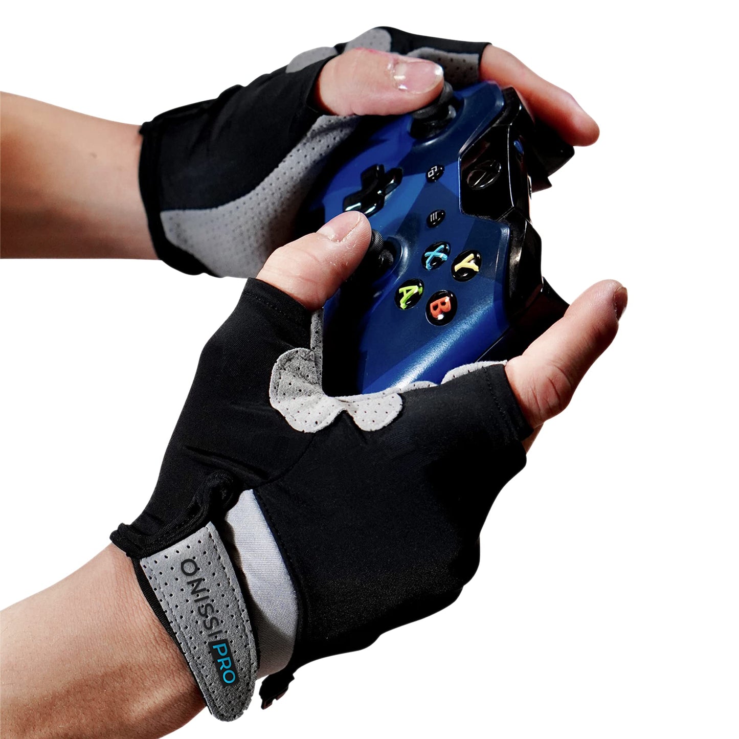 ONISSI Pro Gaming Gloves for Sweaty Hands | Gamer Gloves for PS4/PS5/Xbox/Computer/PC/VR/Mobile/Sim Racing