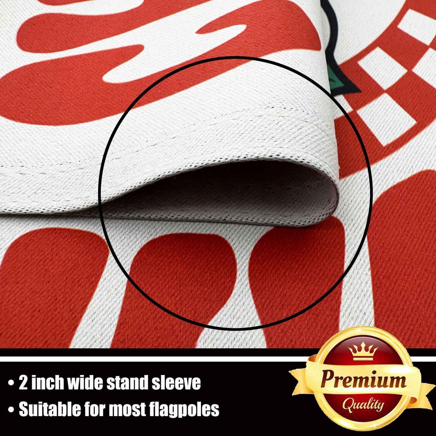 Merry Christmas Garden Flag 12x18 inch Outdoor-Double Sided Christmas Santa Claus Flag Vivid Color Polyester Yard Flags