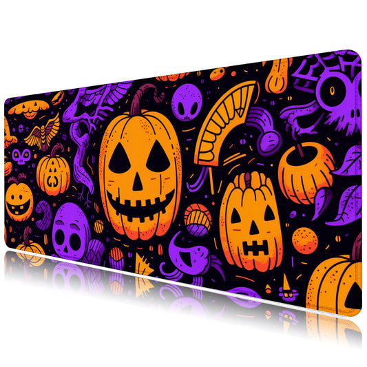 MAC OS Shortcut Key Mouse Pad-Cheat Sheet Desk Mat Large Gaming Mouse Pads Desk Pad Giant Mouse Pad with Stitched Edge Non-Slip Rubber Base for Office Computer Keyboard Laptop Home