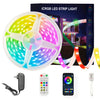 100 ft(2 Rolls of 50ft) IC+RGB,Led Lights for Bedroom,Music Sync Color Changing,Led Strip Lights,with Remote App Control Led Strip,Led Lights for Room Home Kitchen Decor Party