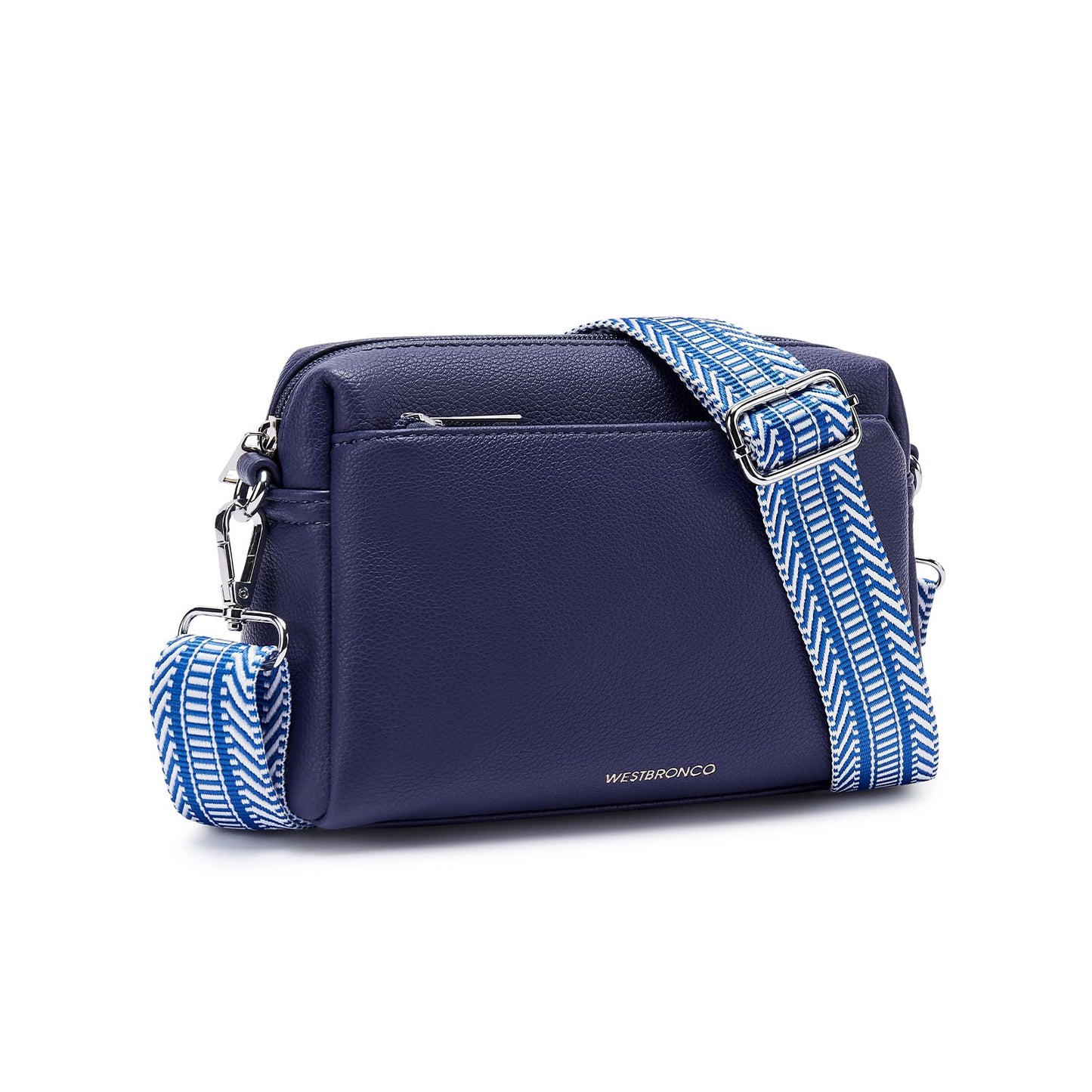 WESTBRONCO Small Crossbody Bags for Women, Shoulder Handbags, Satchel Purse with Adjustable Strap Coffee