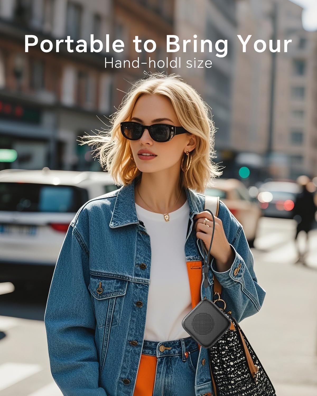 Uakinat Bluetooth Speakers,Portable Wireless Speaker with 5W Stereo HD Sound,Bluetooth 5.3, Handsfree, Up to 15H Playtime,Speaker for Office, Home, Outdoor, Travel-Upgraded