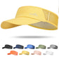 GXCROR Sports Sun Visor Hat Men Women, Lightweight Breathable Quick Dry Sports Sun Hat for Running Golf Tennis