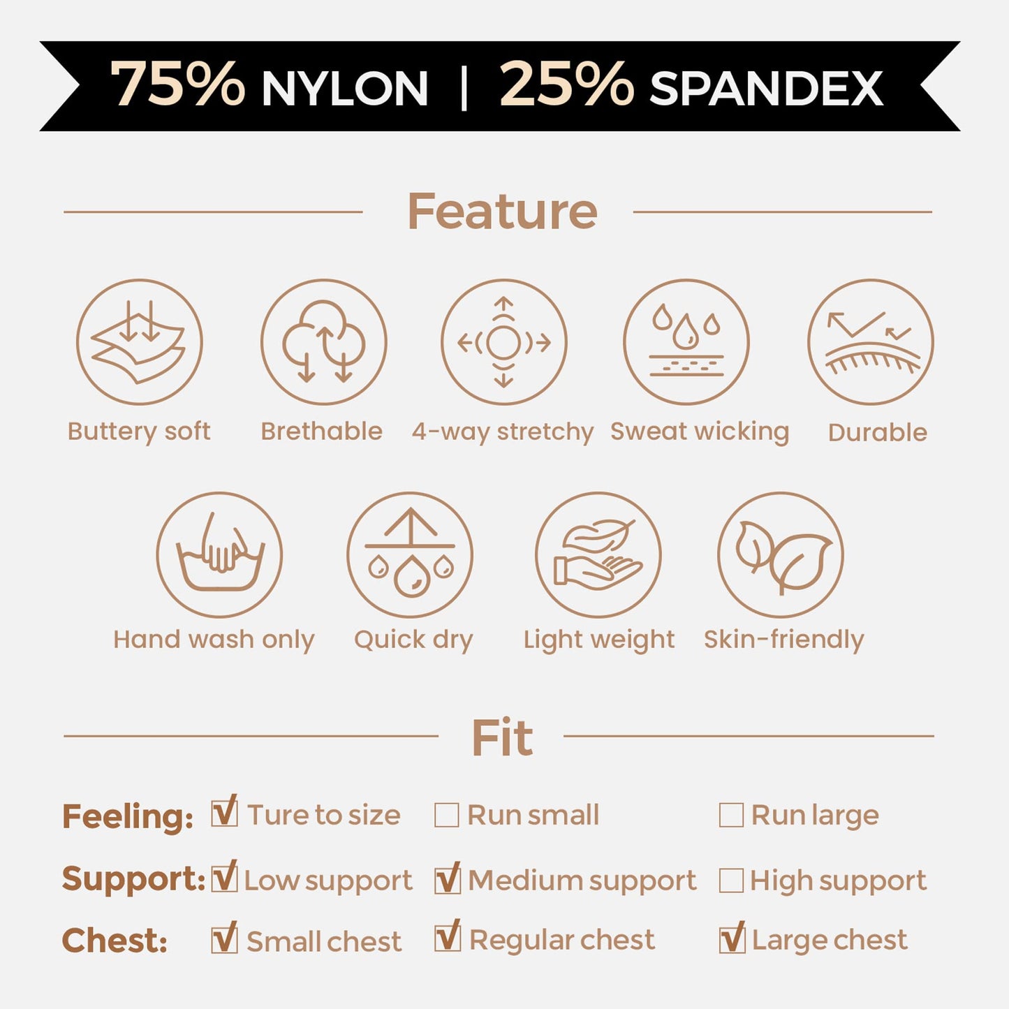 Aoxjox Women's Define Sculpt Bandeau Sports Bras Workout Curved Training Fitness Running Yoga Crop Tank (White, X-Small)