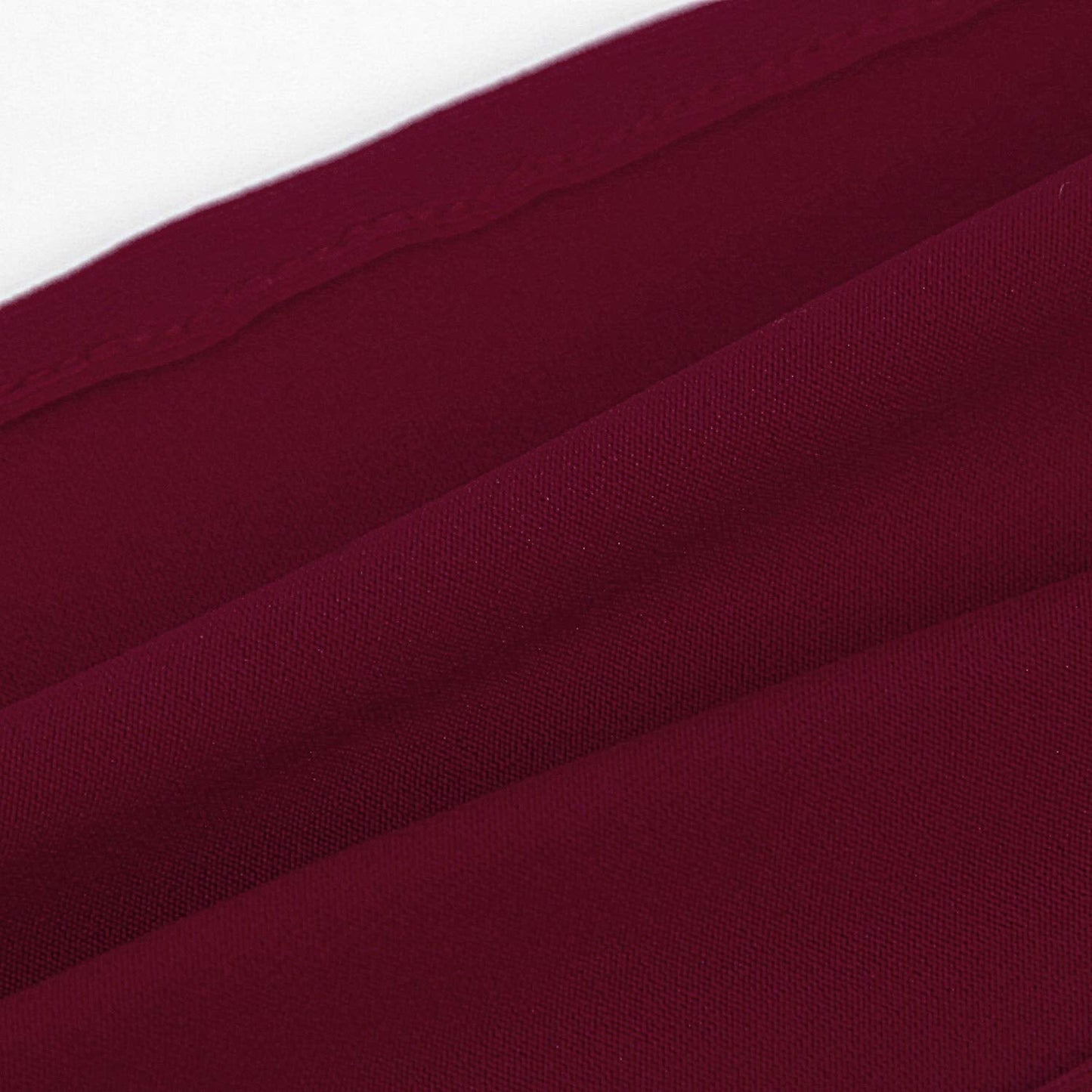 Peomeise 100pcs Burgundy Spandex Chair Sashes with Buckle Slider for Wedding, Party Decoration