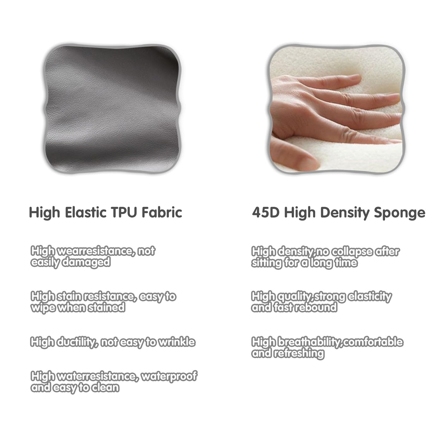 Toddler Booster Seat for Dining Table,Booster Seat for Kitchen Chair with Extended Straps,2PCS Portable with Safety Buckles,Suitable for Kids Aged 3-12 in Restaurants