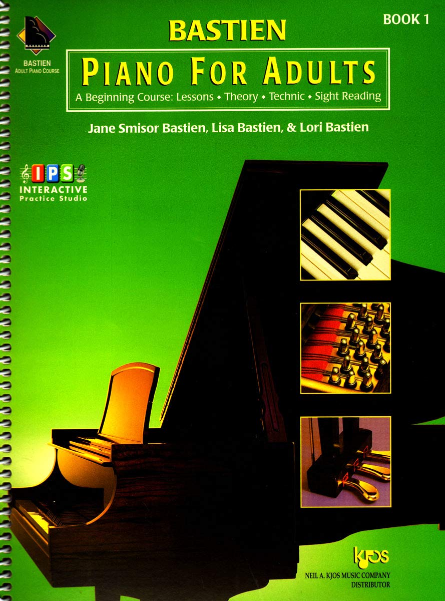 Bastien Piano for Adults, 1 Book/Online Access: A Beginning Course: Lessons, Theory, Technic, Sight Reading