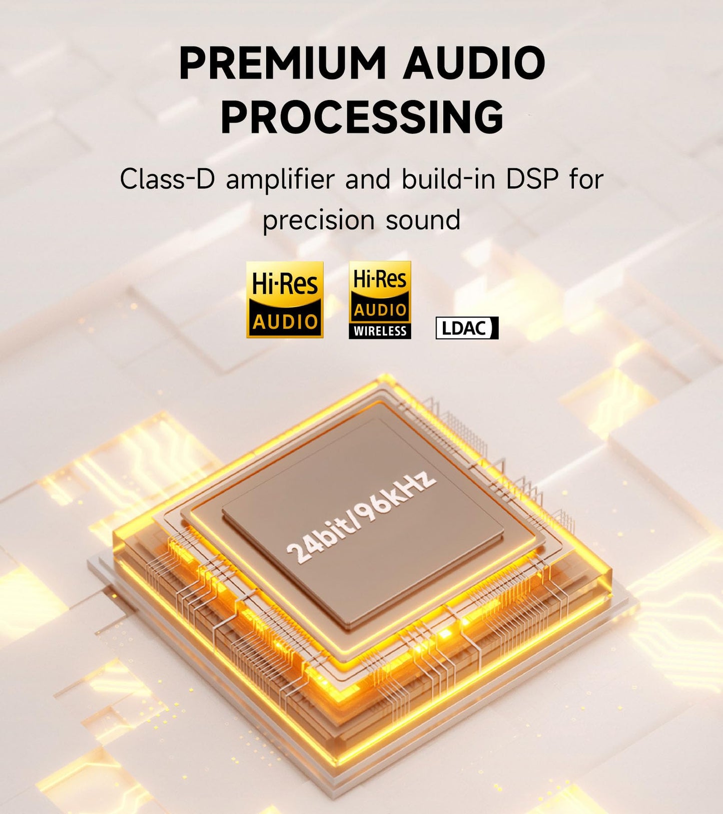 Edifier M60 Multimedia Speaker Bluetooth 5.3, 66W RMS, Hi-Res Audio & Hi-Res Wireless Audio, LDAC,3" Mid Bass & 1" Tweeter, USB-C & Aux Inputs, Compact Desktop Speaker – Classic Oak