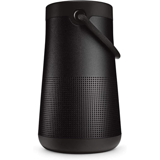 Bose SoundLink Revolve+ (Series II) Bluetooth Speaker, Portable Speaker with Microphone, Wireless and Water Resistant with 360 Degree Sound, Long Lasting Battery and Handle, Black