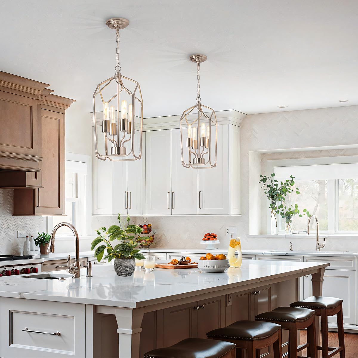 Giftale 12.8'' Fake Plants Greenery Faux White Nerve Plants Artificial Ficus Plant with Rustic Black Cement Planter for Home Living Room Bathroom Decor Indoor & Outdoor Kitchen Office Desk Bookshelf