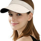 Sun Visor Hat for Women,UPF50+ Seamless Sun Hats Men Women Lightweight Sports Cap Stretchy Ponytail Hat for Outdoor
