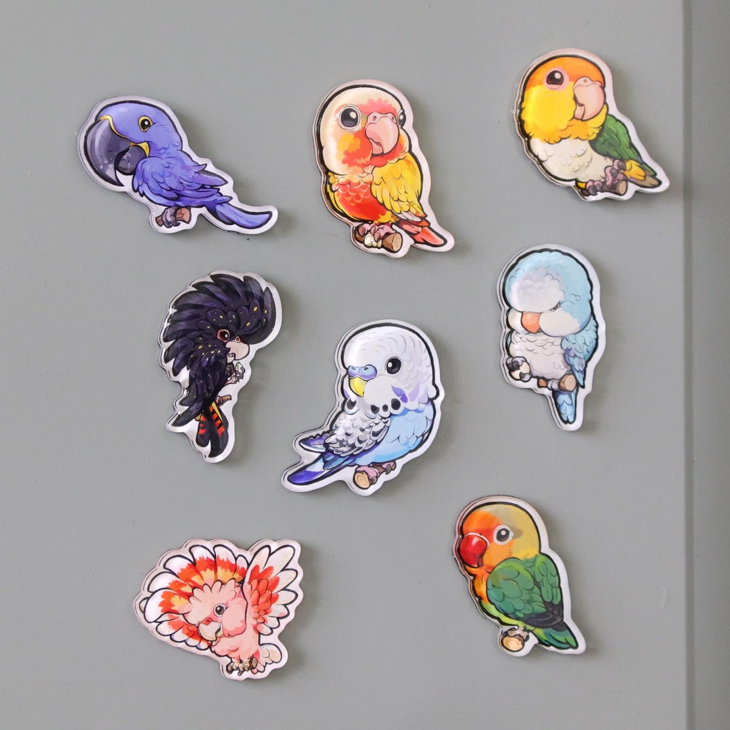 Fridge Magnets for Kids, Refrigerator Magnets for Toddlers, Magnetic Animal Refrigerator Toys, Pack of 6