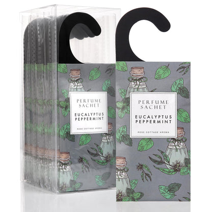 Large 12 Packs Lavender Hanging Closet Deodorizer Air Freshener Long Lasting Scented Sachets Smell Goods for House