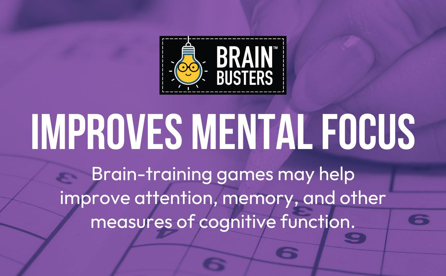 Large Print Memory Puzzles: 175+ Puzzles and Activities for Adults to Exercise Memory and Improve Focus - Includes Spiral Bound / Lay Flat Design and ... Font for Easy Reading (Brain Busters)