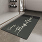 MontVoo-Bath Mat-Bathroom Mat Rug Non Slip Super Absorbent Stain Resistant Quick Dry Thin Bathroom Rug-Bath Mats for Bathroom Floor Bathtub Vanity-Bathmat Bath Rug Easy Care-17"x27" Darkgrey