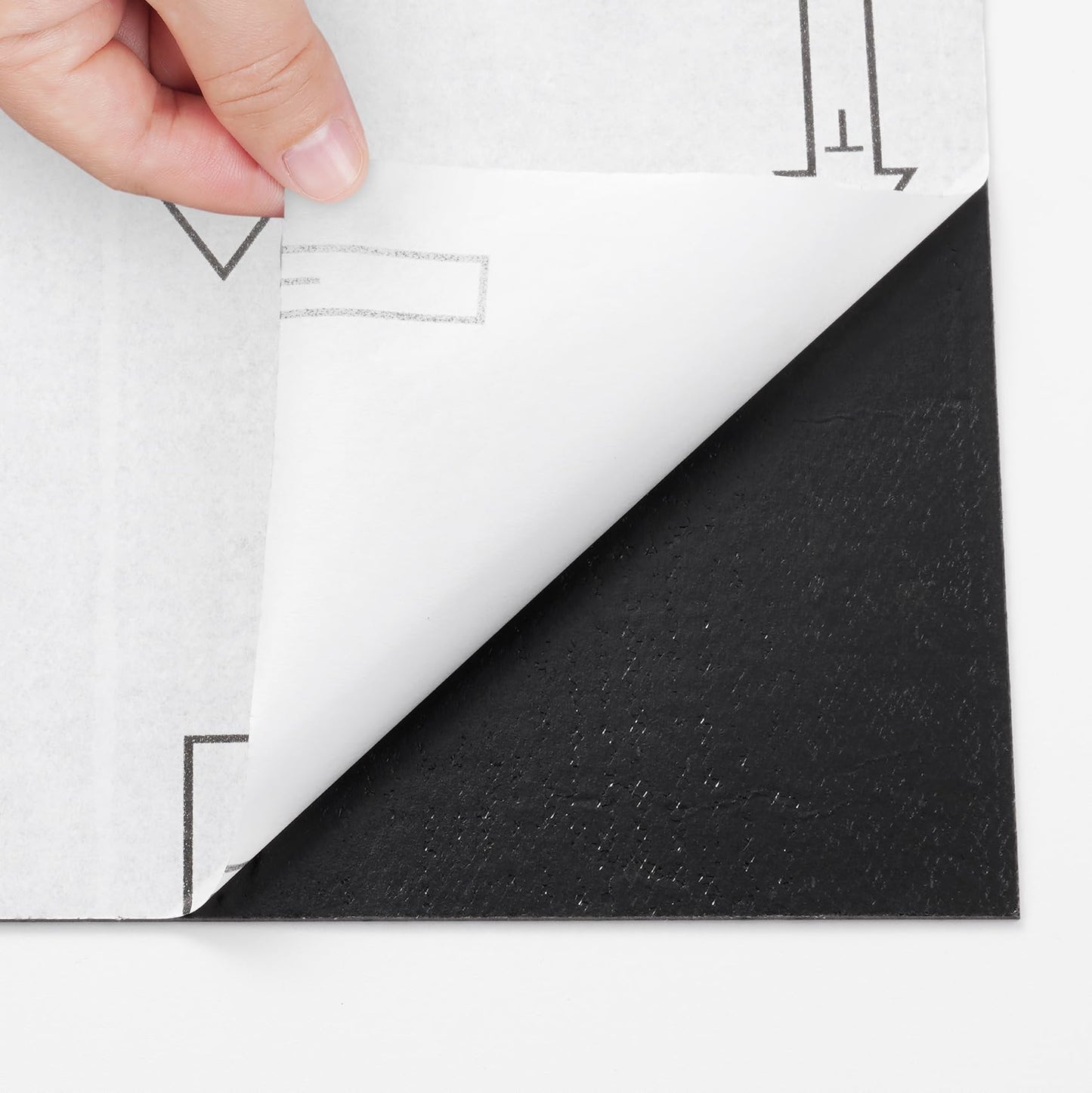 Livelynine Peel and Stick Floor Tile Light Wood Vinyl Flooring Sheet Waterproof Self Adhesive Natural Wood Laminate Flooring Sticky Wooden Floor Tiles for Kitchen Bedroom Living Room 12x12 4-Sheets