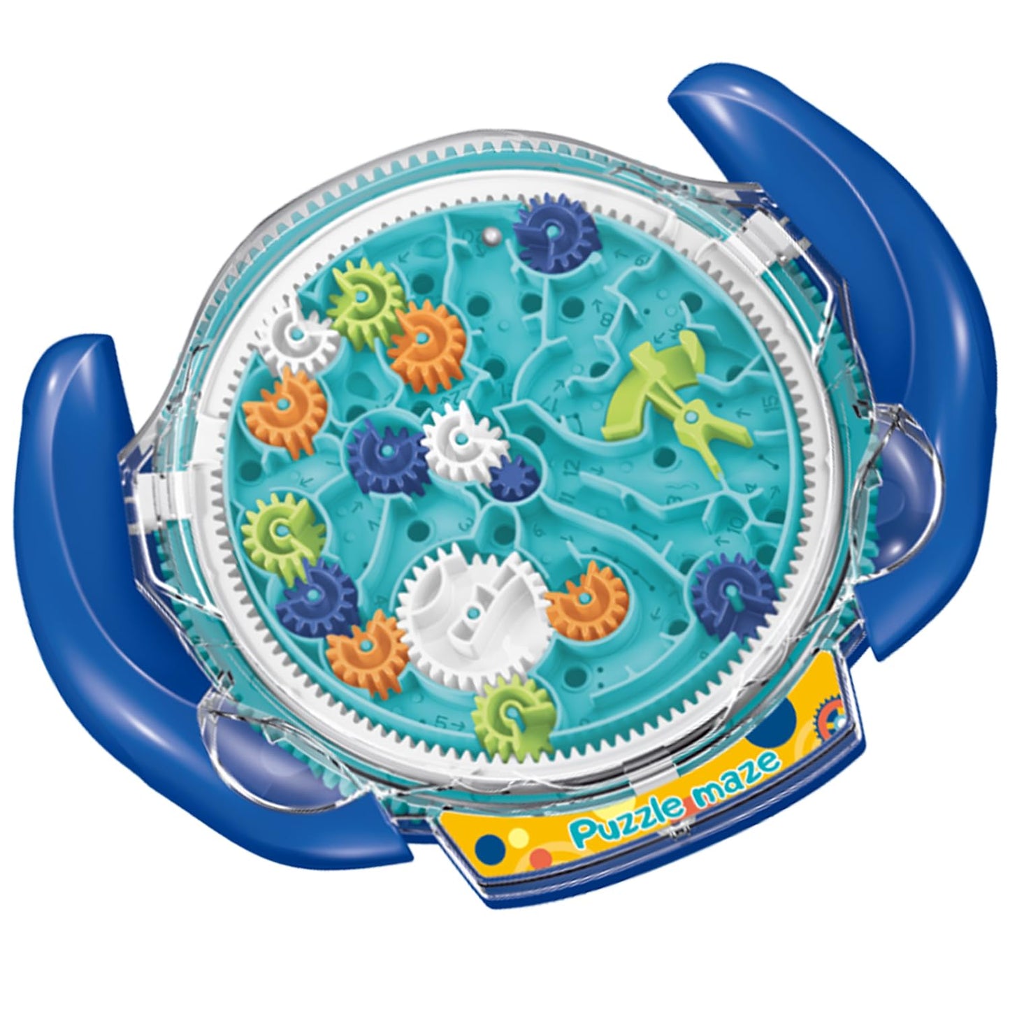 JRD&BS WINL The Ultimate Mind Puzzles for Ages 8-10 Challenge 3D Maze Game Brain Teaser Puzzles Toys for Children Teens and Adult Fun Travel Game for Kids Toys Labyrinth Game Marble Maze (Blue)