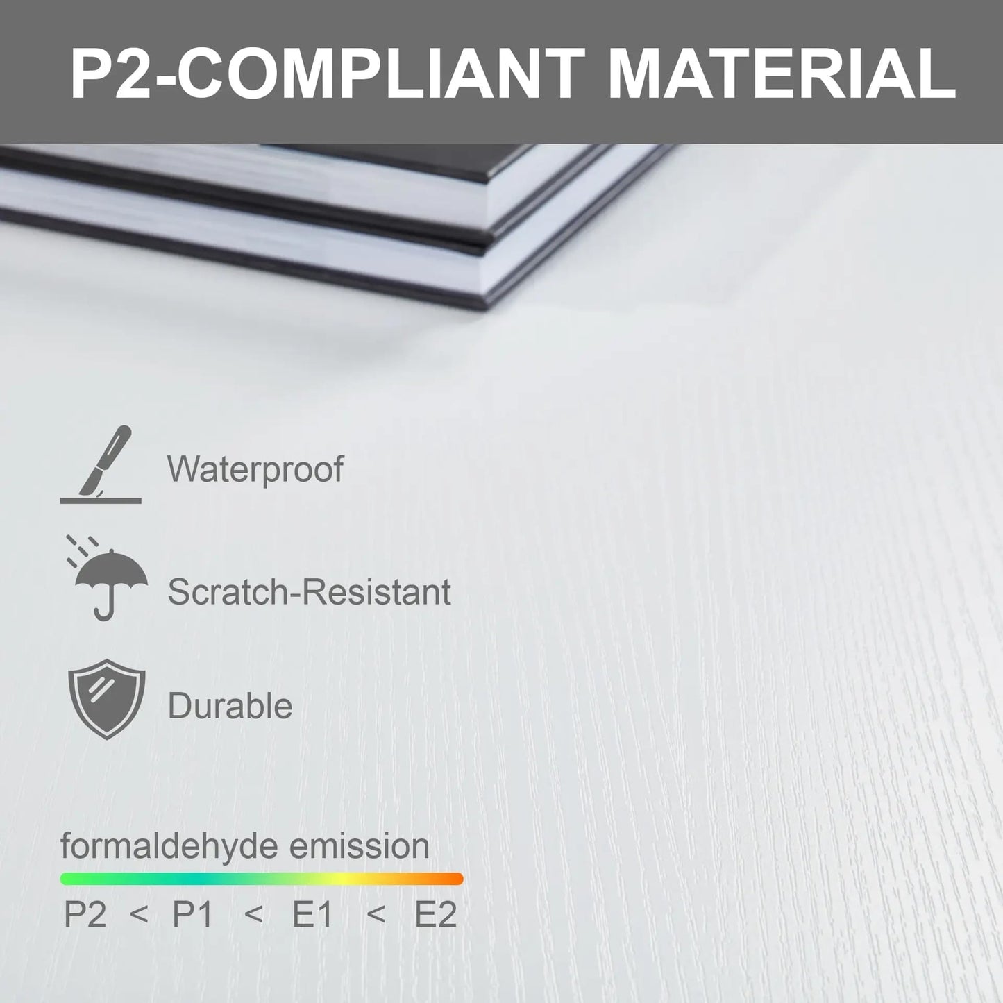 SANODESK 39" Wood Lift Top Coffee Table with Hidden Compartment and Storage Shelf for Living Room, Reception Room, White