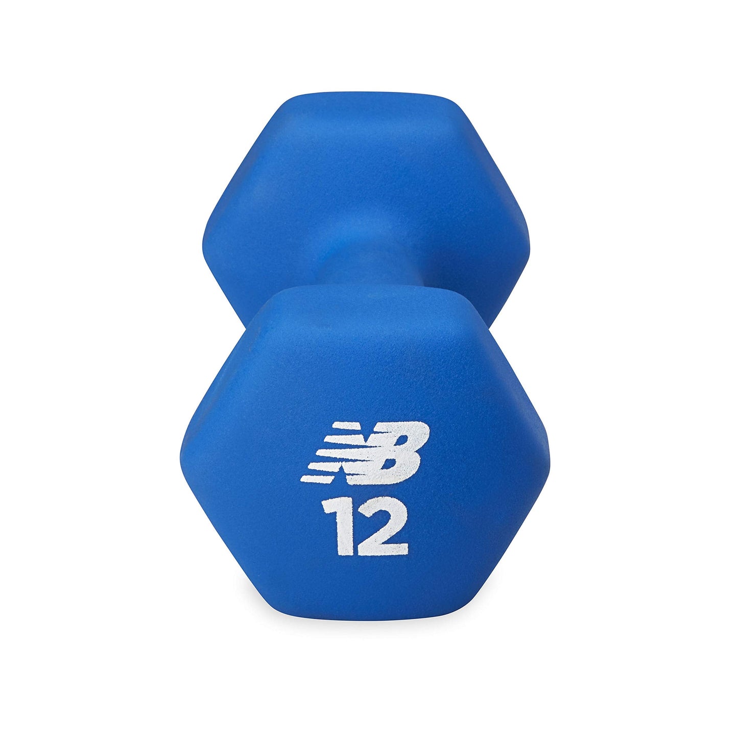 New Balance Dumbbells Hand Weights (Single) - Neoprene Exercise & Fitness Dumbbell for Home Gym Equipment Workouts Strength Training Free Weights for Women, Men (12 Pound), 12lb
