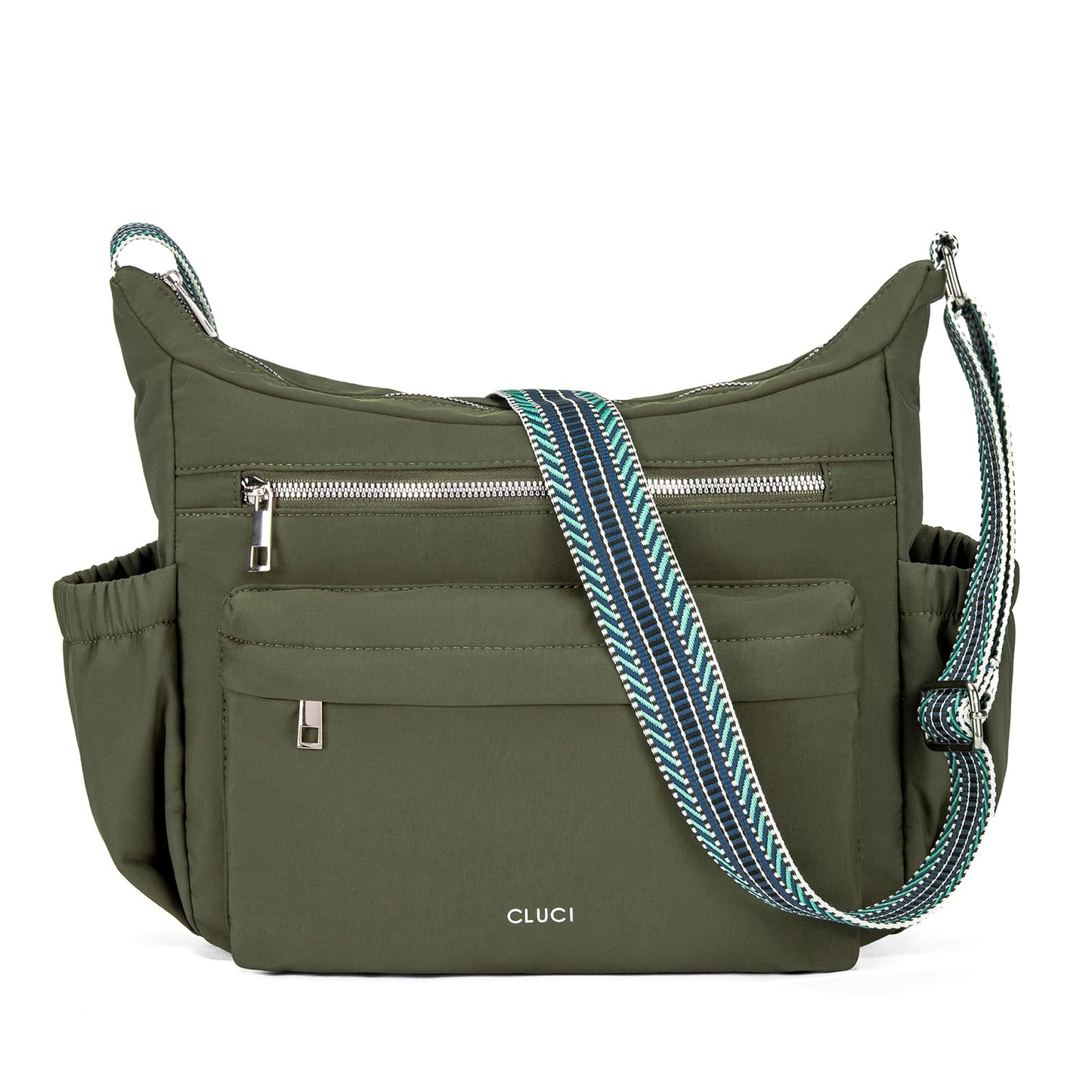 CLUCI Travel Purses for Women, Waterproof Nylon Crossbody Bags for Woman Trendy, Anti Theft Shoulder Handbags for Ladies