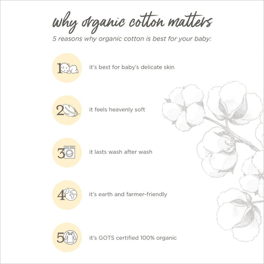 Burt's Bees Baby Unisex Baby, Boys Girls Quilted Booties, 100% Organic Cotton, Heather Grey 0-3 Months