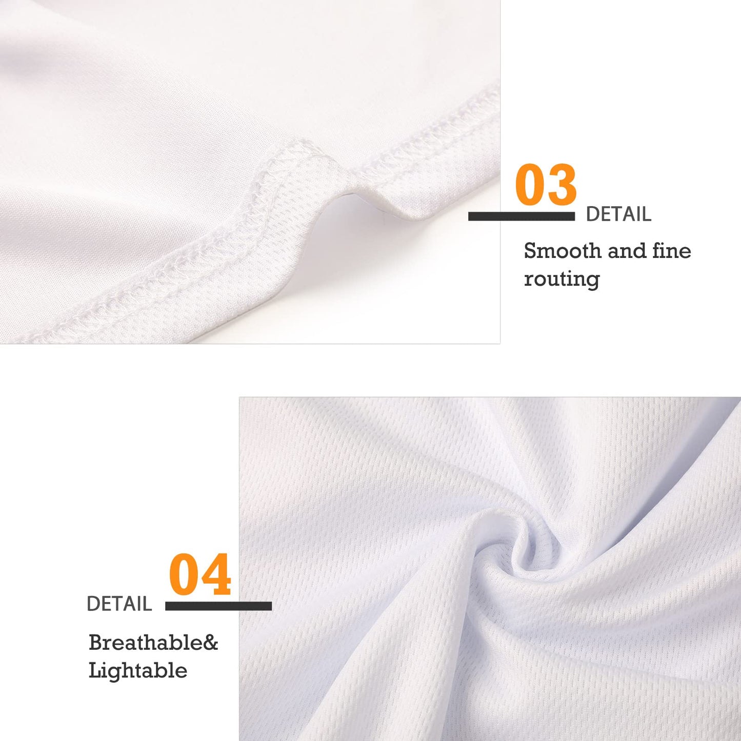 Surenow Mens Running Gym Shorts 3 Inch Breathable Lightweight Athletic Sport Shorts Training Workout Shorts with Pockets White