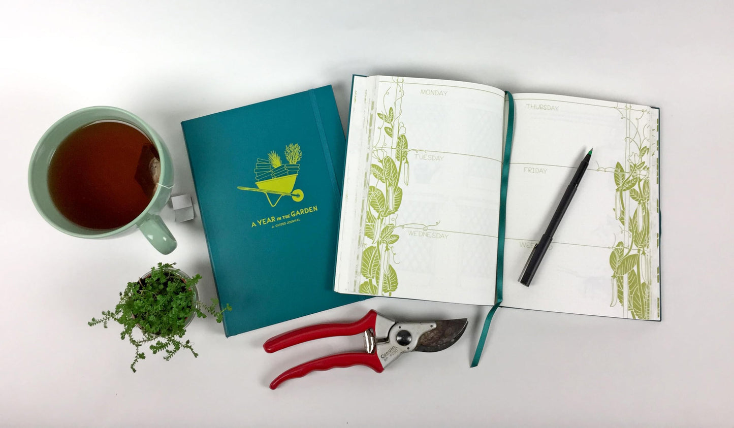 A Year in the Garden: A Guided Journal