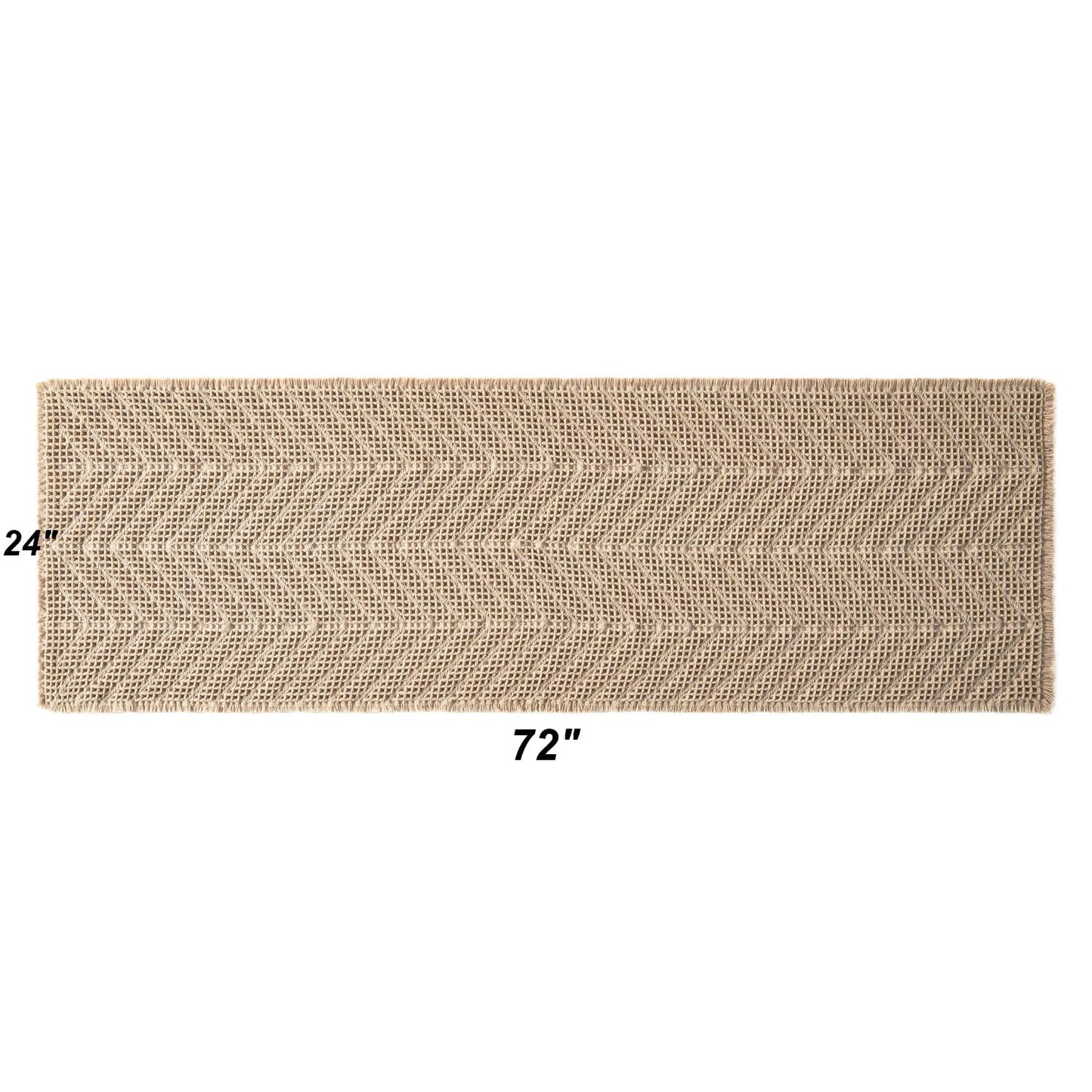 BULULOM Bathroom Runner Rug Super Absorbent Non Slip Long Bath Mat Machine Washable Boho Bathroom Rugs Quick Dry Rug Runners for Hallway Bedroom Laundry Room,Brown, 2'x 6'(24" x 72")