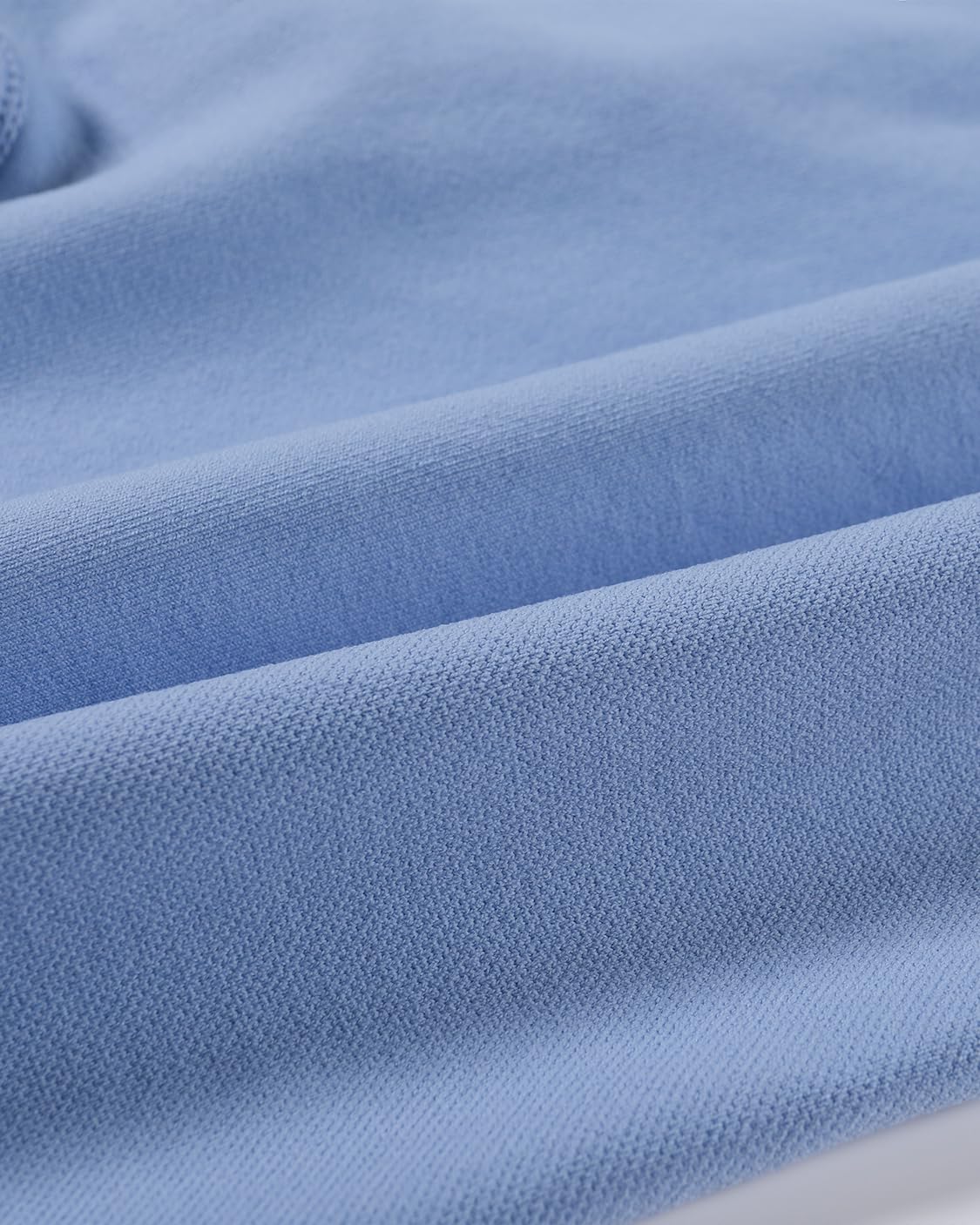 AUROLA Impressive Collection Workout Shorts for Women,High Waisted V-Shape Seam Gym Embossed Logo Athletic Fitness Short(Airy Blue,XS)