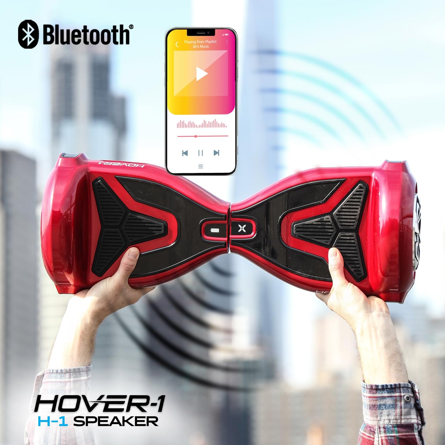 Hover-1 H1 Electric Self Balancing Hoverboard with 9 mph Max Speed, Dual 200W Motors, 9 Mile Range, and 6.5” Wheels Self Balancing Scooter