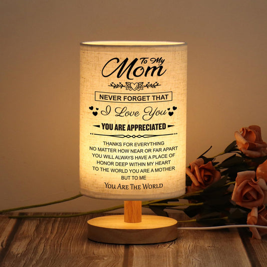 WSYEAR Mothers Day Birthday Gifts for Mom from Daughter Son-Table Lamp Mom Gifts from Daughters Night Light Anniversary Presents for Mother Women,Best Mom Gifts Ideas