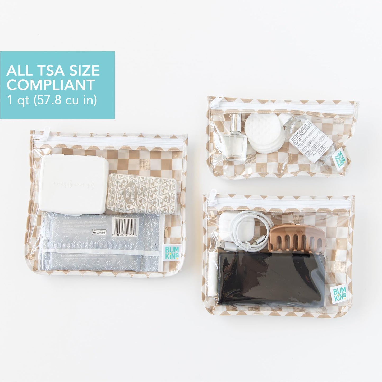 Bumkins, A5 Sand Check, Variety Pack