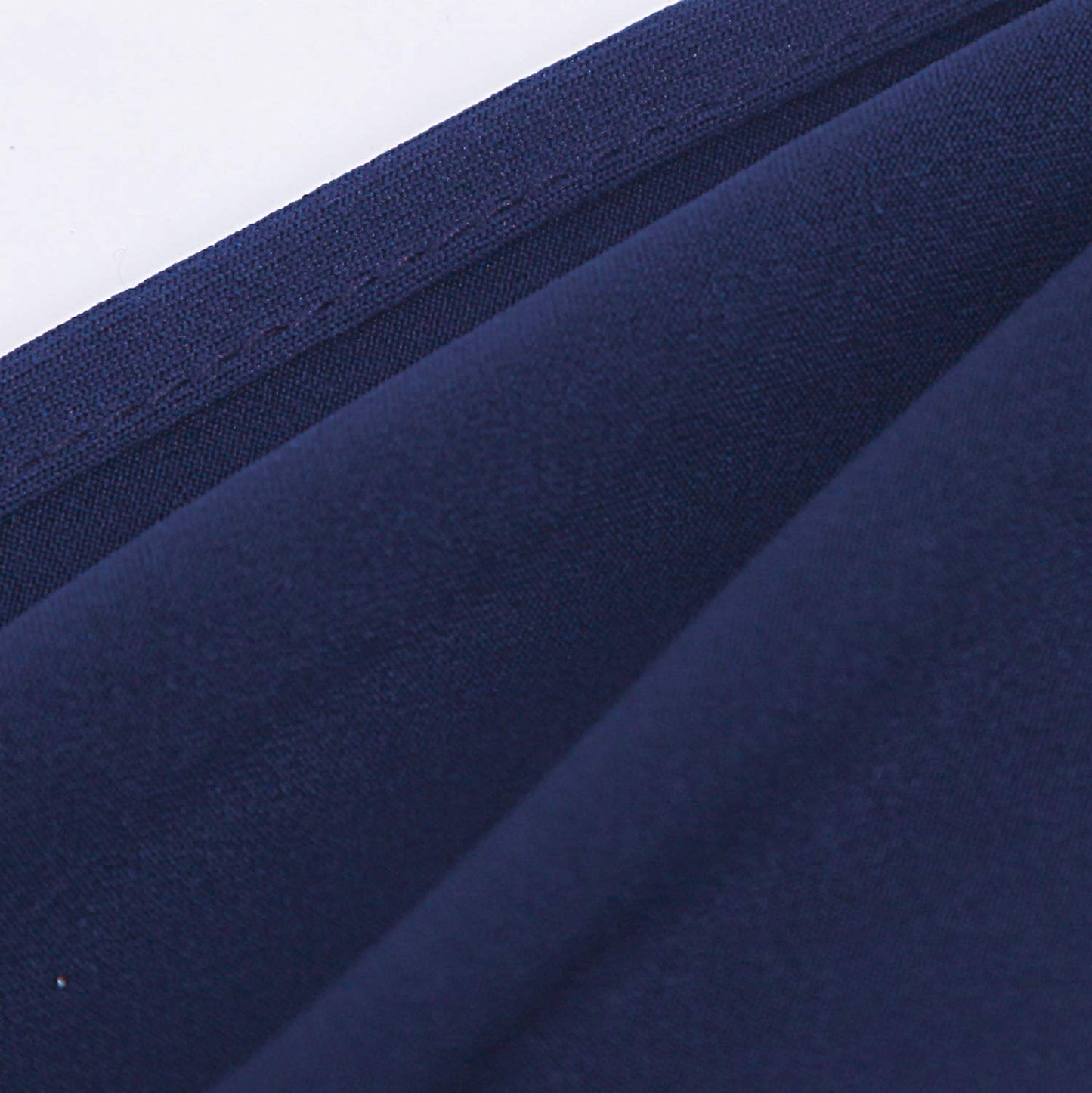 Peomeise 100pcs Navy Spandex Chair Sashes with Buckle Slider for Wedding, Party Decoration