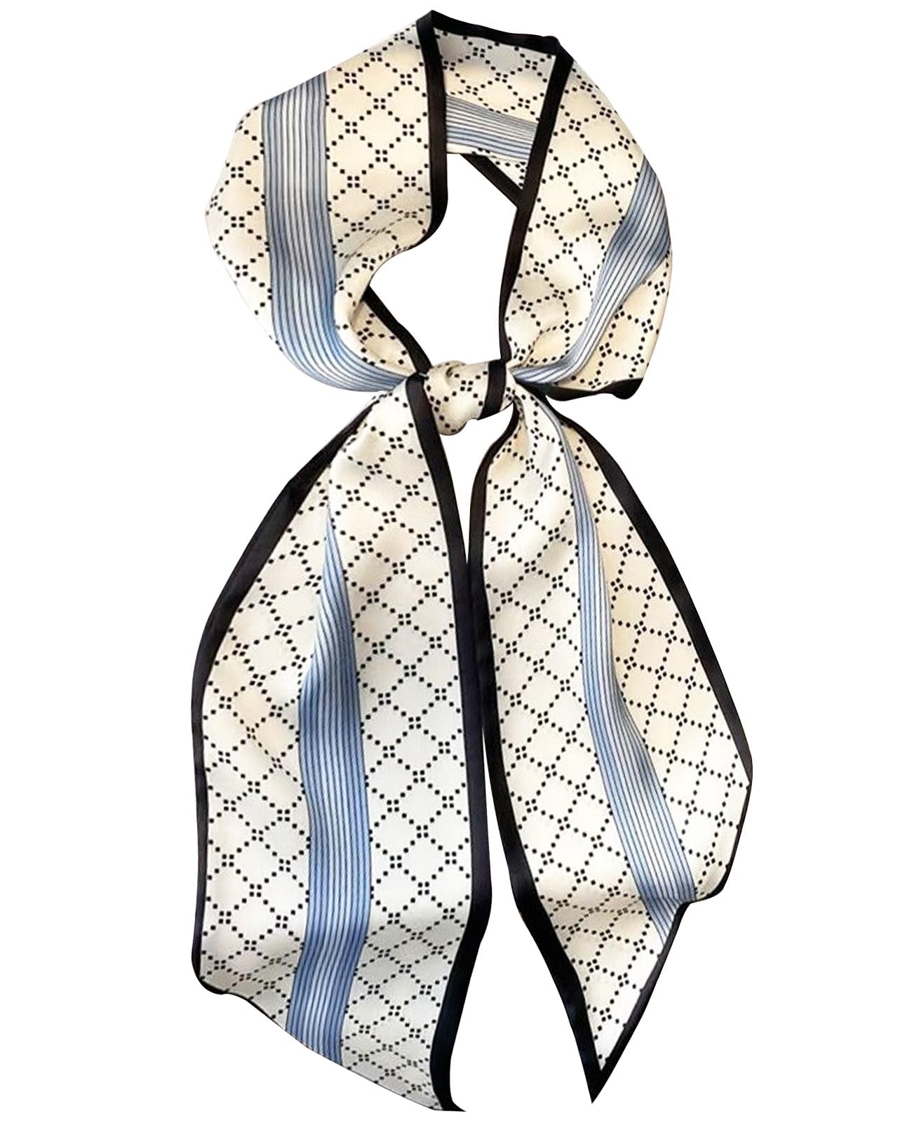 Head Scarf Hair Neck Scarves For Women Purse Bag Scarfs For Handbags Silky Long Thin Satin Headscarf Fashion