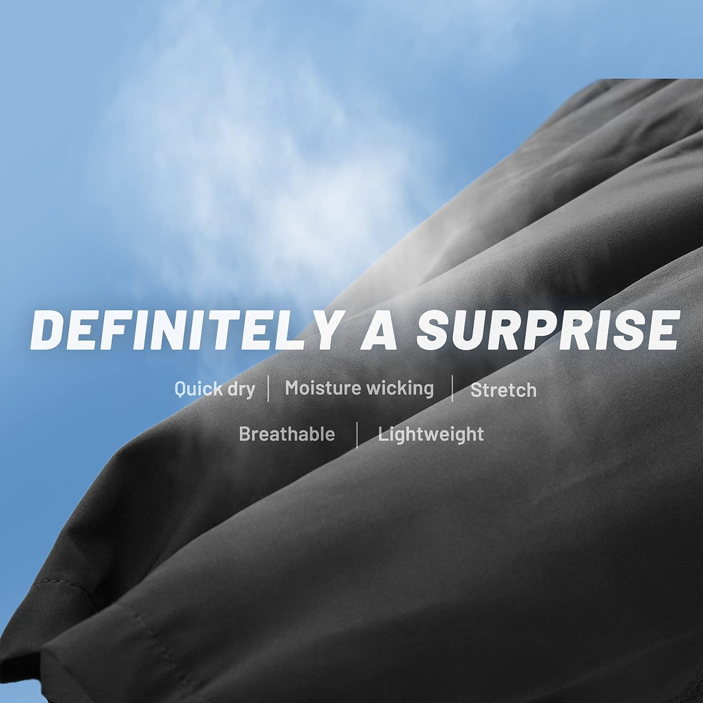 MIER Men's Workout Running Shorts Quick Dry Active 5 Inches Shorts with Pockets, Lightweight and Breathable, Black, M