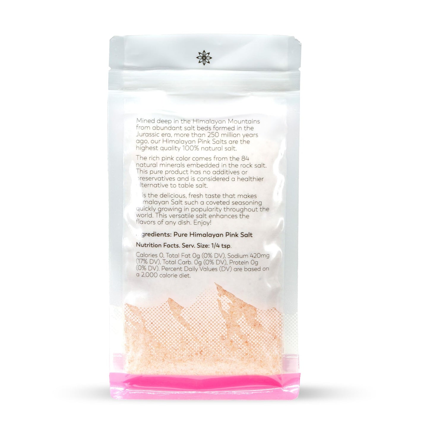 The Spice Lab Pink Himalayan Salt - Sea Salt (Fine) - 1 lb Bag - All Purpose Cooking & Table Salt - Non GMO Kosher Sea Salt - Nutrient and Mineral Dense for Health - 100% Certified 4040