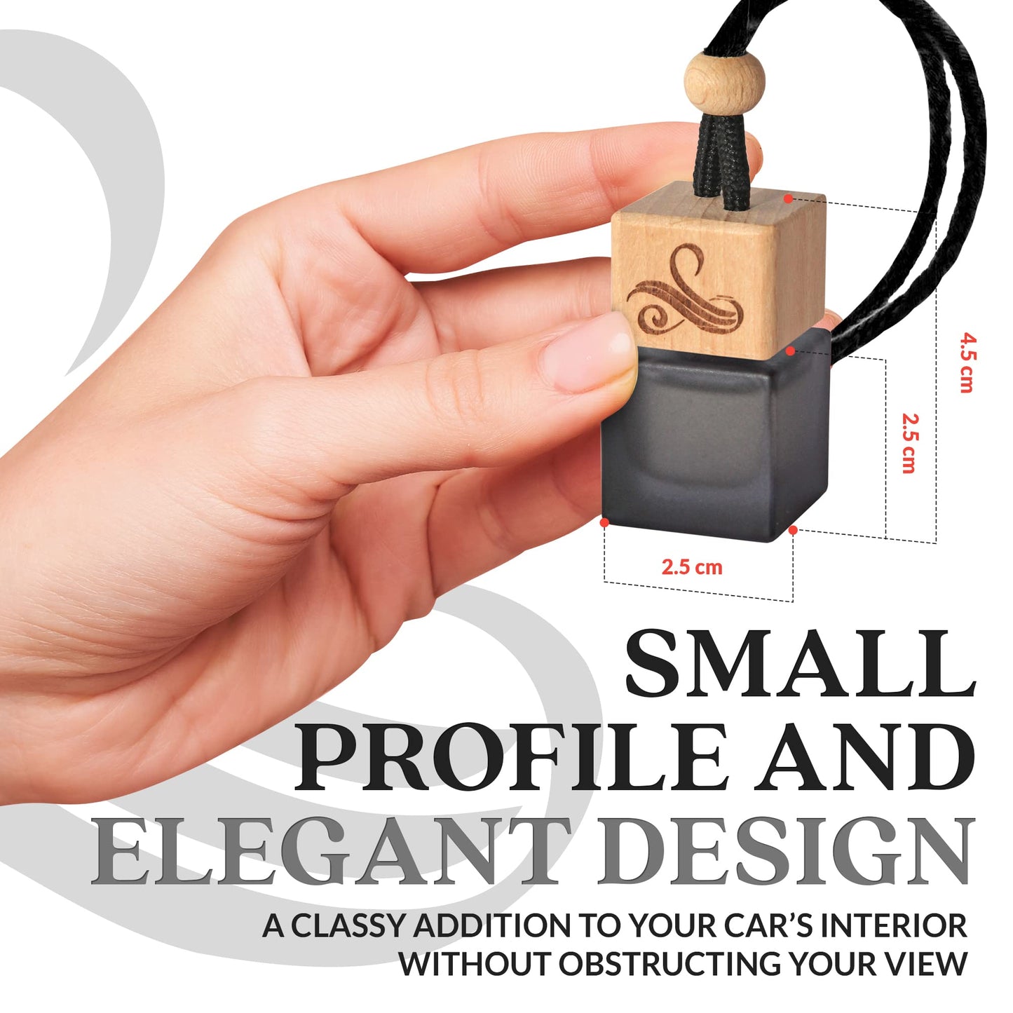 Greed Car Air Freshener for Men | Aventos Perfume Inspired Fragrances | Strong Car Freshener with Odour Eliminator Technology | Creed Air Freshener | Long Lasting Automotive Freshener by Perfa