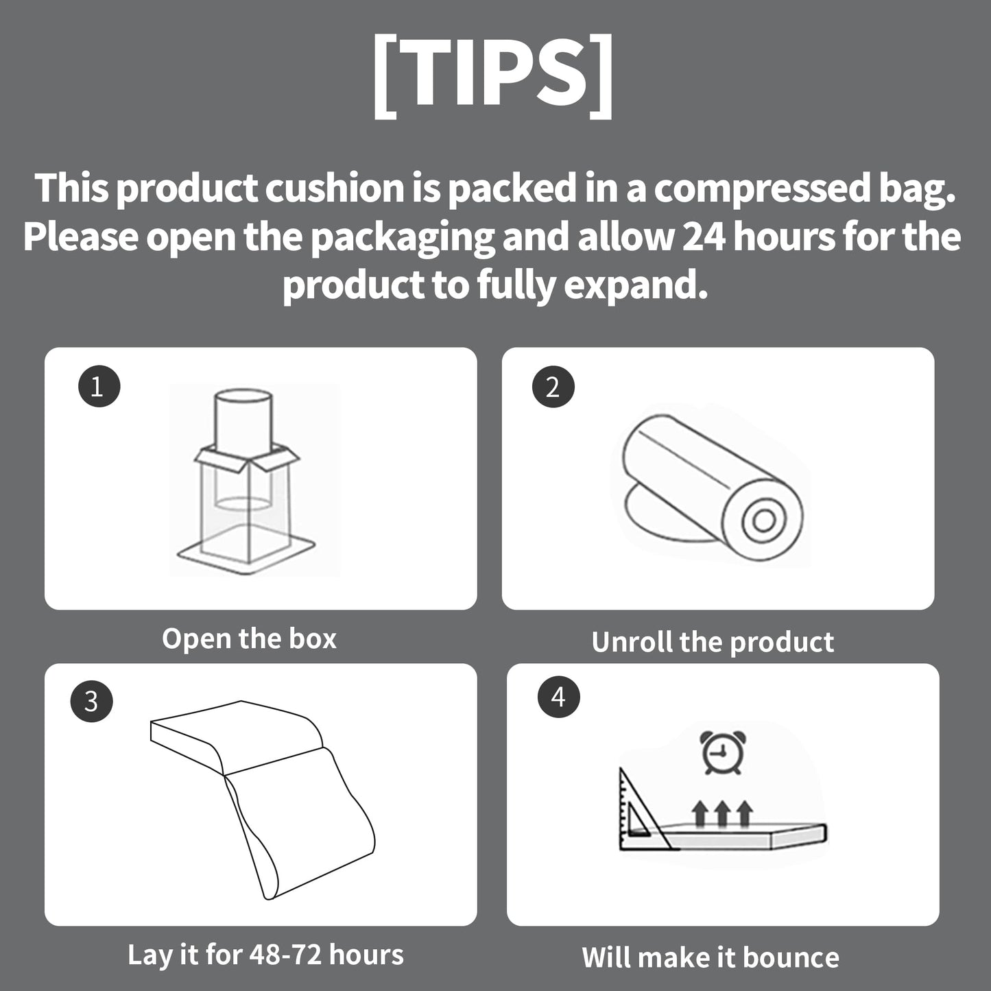 HOMBYS Foam Recliner Cushion with Leg Pillow for Elderly Large Square Seat Cushion Wave Shape Footrest for Armchairs Couch, Medium Thick & Supportive, Non-Slip Design, Black