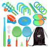 Outdoor Toys for Kids-8 in 1 Fun Outdoor Kids Sports Suit Combination-This Backyard Game is Perfect for Family Outdoor Activities