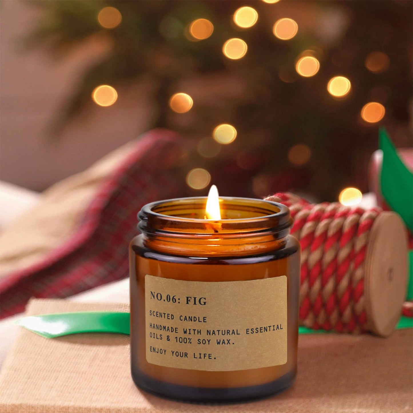 8 Pack Candles for Home Scented, Aromatherapy Jar Candle Gifts for Women, Natural Soy Wax Amber Candle Set, Scented Candles Set for Birthday Valentine Mother's Christmas Day Present