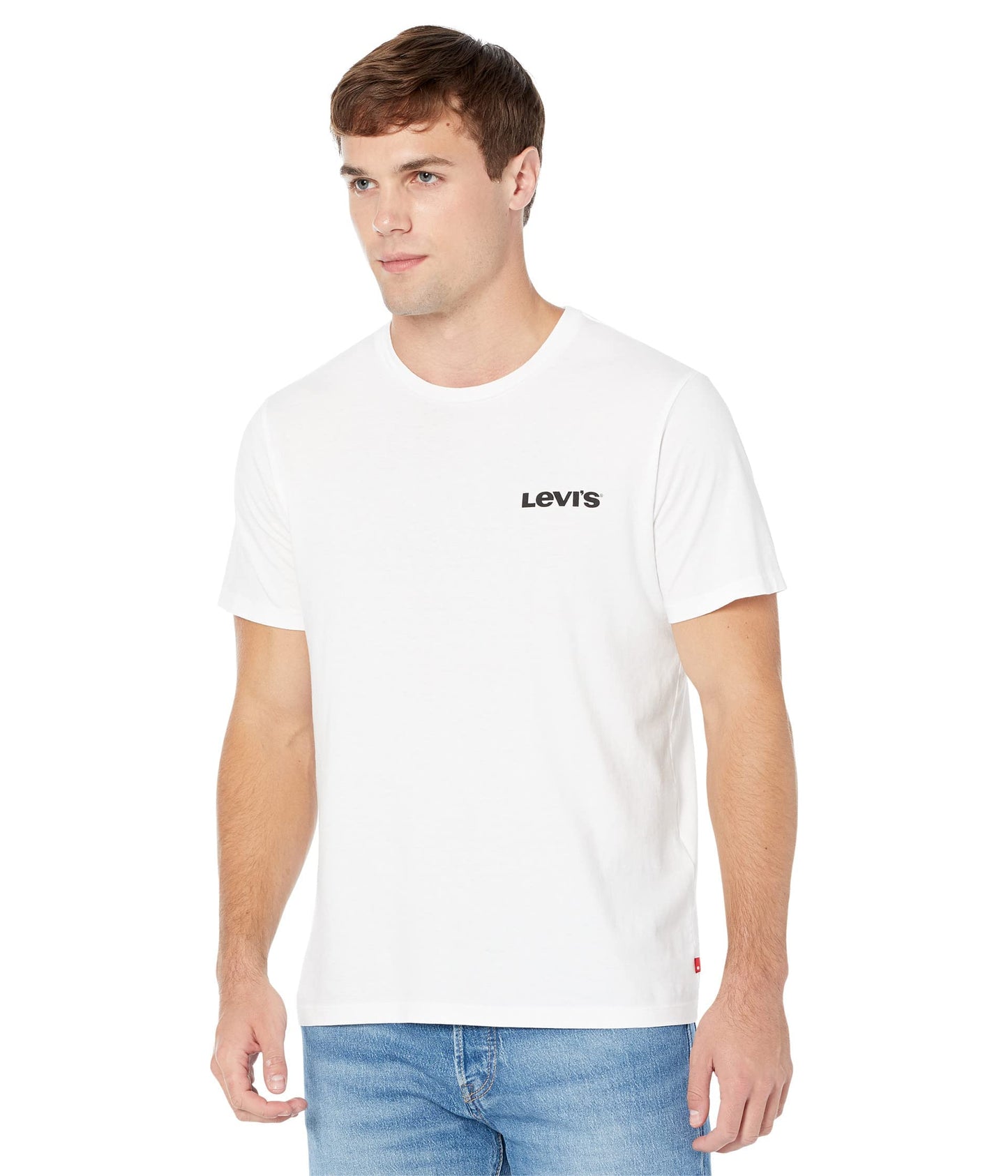 Levi's Men's Graphic Tees (Seasonal), Core White, X-Small