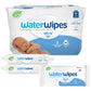 WaterWipes Plastic-Free Original-baby Wipes, 99.9% Water Based Wipes, Unscented & Hypoallergenic for Sensitive Skin, 60 Count (Pack of 9) Total 540 wipes, Packaging May Vary