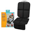 Nuby Deluxe Car Seat Protector, Black Mat for use Under Child's Car Seat