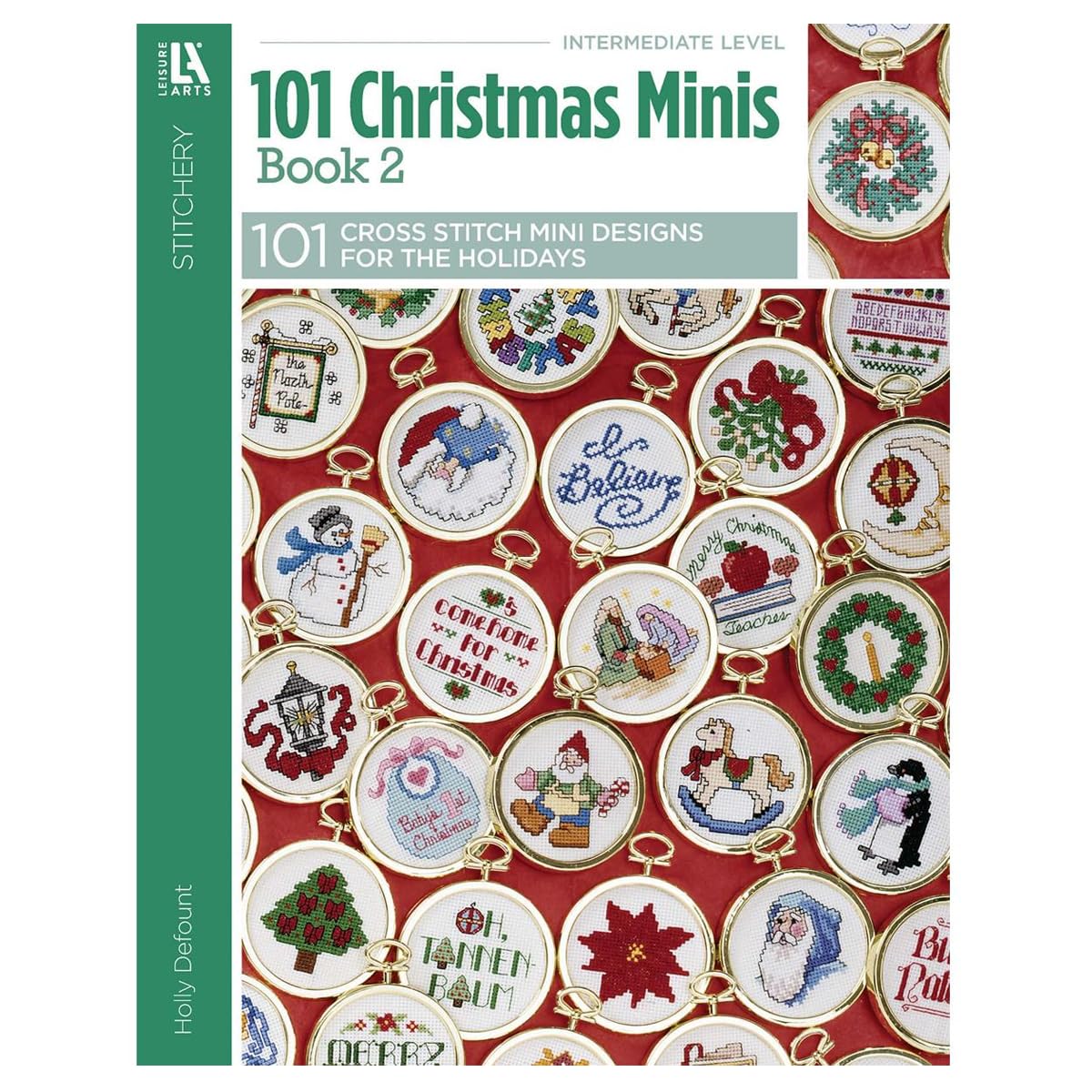 101 Christmas Minis, Book 2-Packed with Traditional Holiday Designs for Ornaments, Gift Embellishments and More